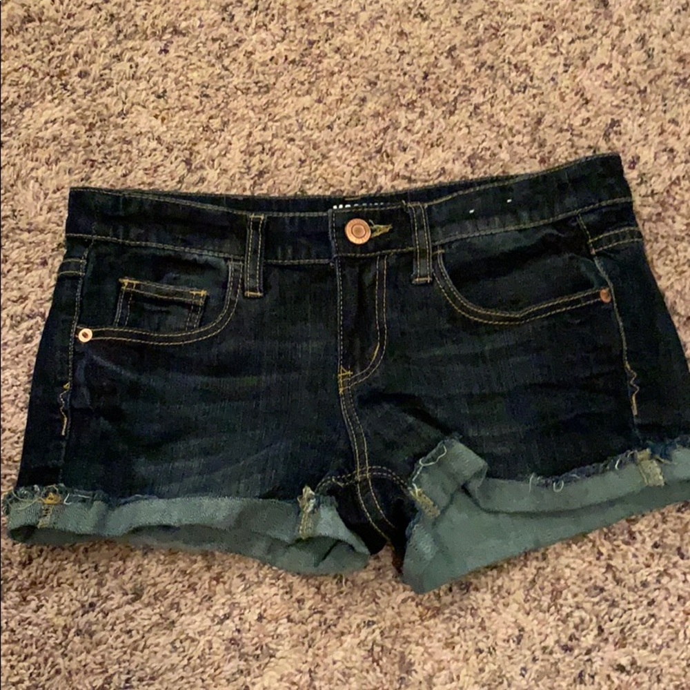 Denim shorts